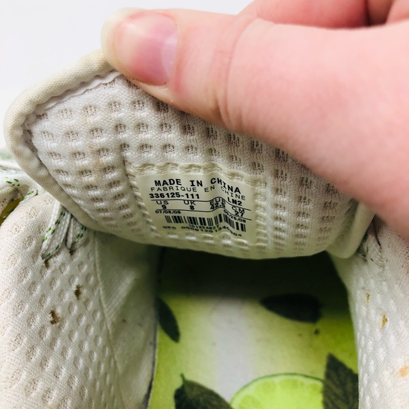 Nike Court Royale Lime Sneakers / Running Shoes 336125-111 - White Leather Sz 9 - Picture 6 of 10